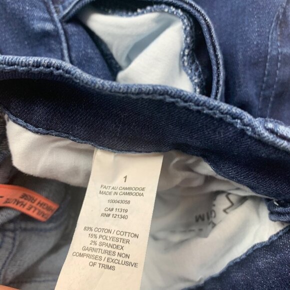 Garage Women's High Rise Cargo Jeans Size Juniors 1 Skinny - Picture 4 of 9